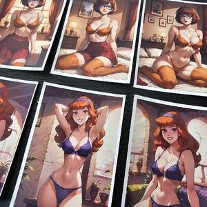 Talking Dog Detectives Sexy Stickers 6 Pack